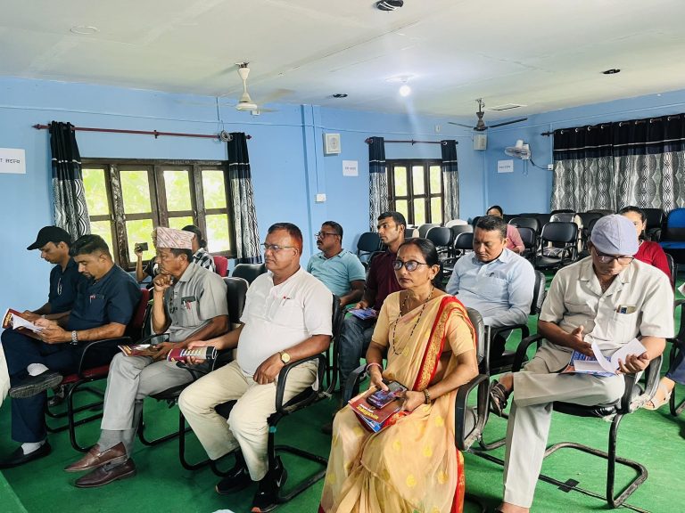 Interaction with Local Level Representatives at Barhadasi RM.