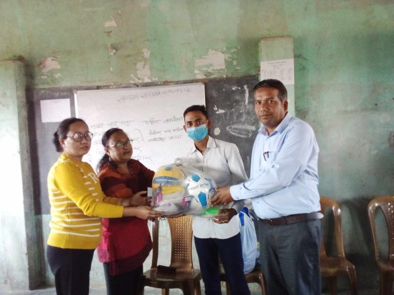 Child Club Logistic Support at Kachankawal RM.