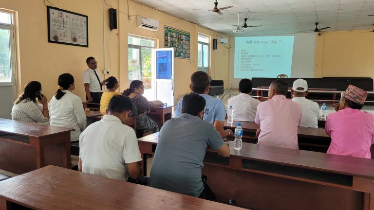 Formal and Informal discussion about child marriage and aware them about legal provision with Stakeholders at Mechinagar Municipality.