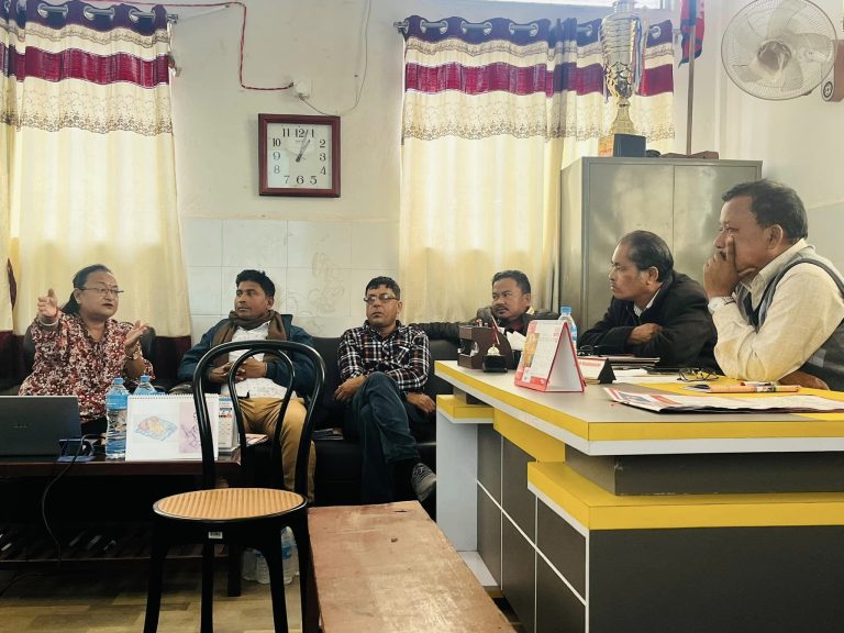 Interaction with Local Level Representatives at Kachankawal RM.